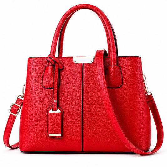 Bolso Tote de Piel Sintética Granulada para Mujer