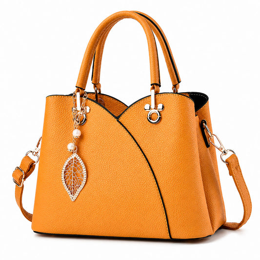 Bolso Tote de Piel Sintética Granulada para Mujer