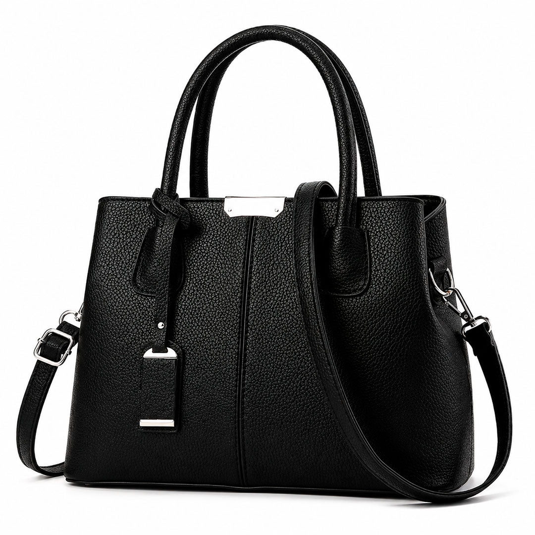 Bolso Tote de Piel Sintética Granulada para Mujer